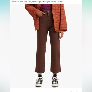 Levi’s Ribcage Straight Ankle Jeans